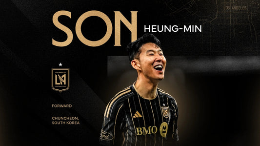 Son Heung-Min LAFC adidas Black 2026 Primary Kit Authentic Jersey Ship within 48 hours