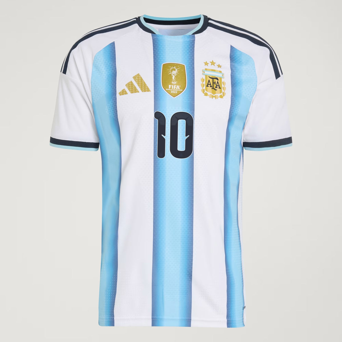 2026 World Cup Messi Argentina  Soccer Jersey Player Version  Match Version - No. 10 Home White & Blue and Away Black & Blue