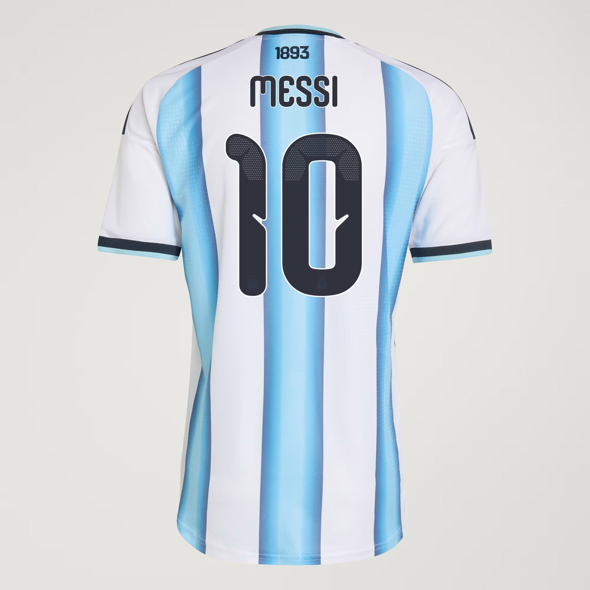 2026 World Cup Messi Argentina  Soccer Jersey Player Version  Match Version - No. 10 Home White & Blue and Away Black & Blue