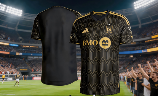 LAFC adidas Black 2026 Primary Kit Authentic Jersey Ship within 48 hours